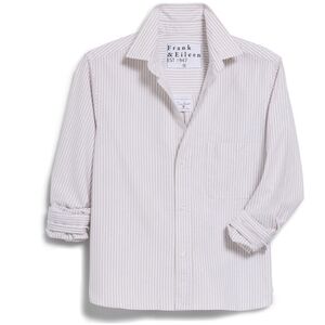 Frank & Eileen Silvio Button-Up Oversized Shirt Women's Sz XL